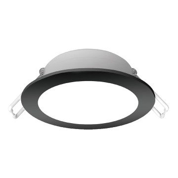 Aigostar - Foco de encastrar LED para casa de banho LED/4,8W/230V 6500K preto IP65